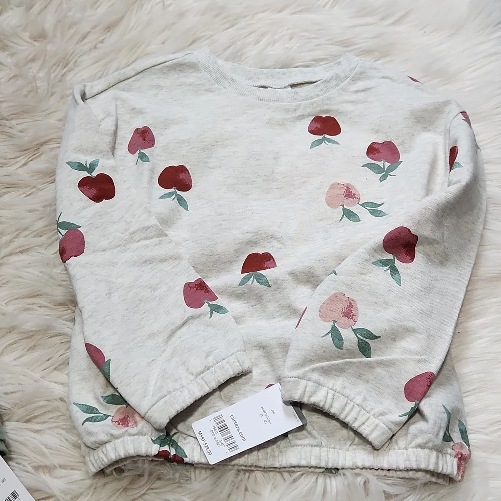 (2) NWT Carter's long sleeve shirts- 5T
